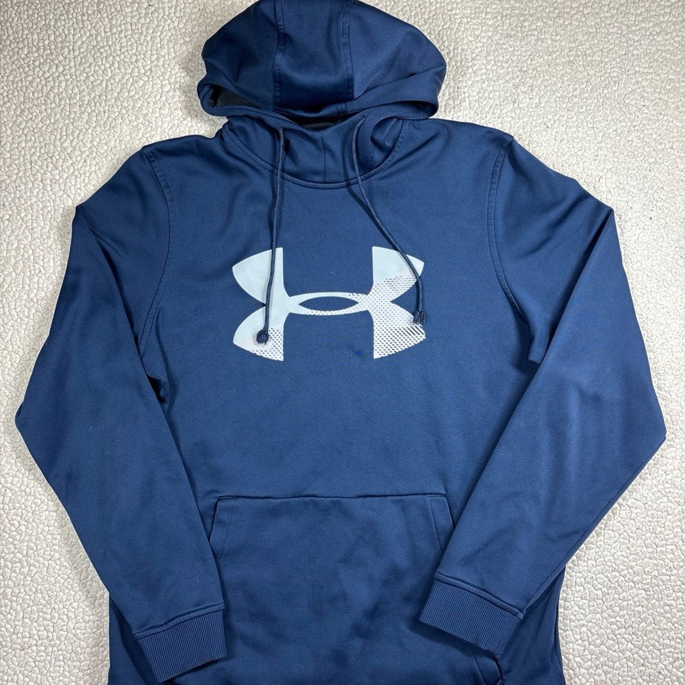 Under Armour UA Cold Gear Loose Coupe Lache Navy Men’s Medium Pullover